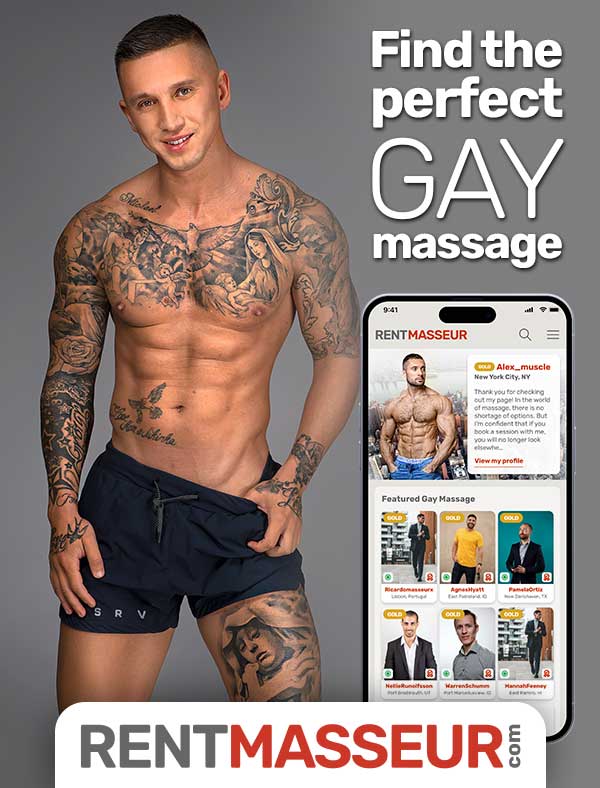 Find the perfect Gay massage